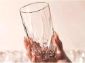 Komplet 6 szt szklanki do napojów zimnych proste wysokie do drinków 340 ml