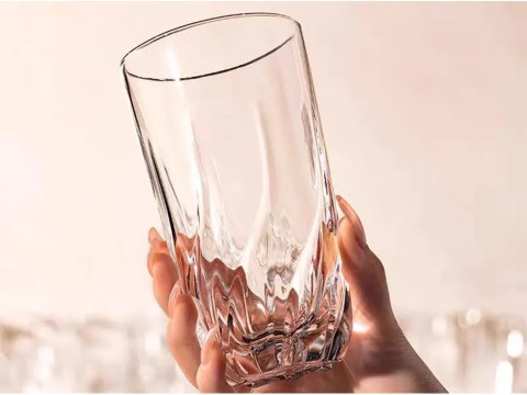 Komplet 6 szt szklanki do napojów zimnych proste wysokie do drinków 340 ml Komplet 6 szt szklanki do napojów zimnych proste wysokie do drinków 340 ml