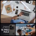 ETUI ULTRA HYBRID MAG Z MAGSAFE NA IPHONE 15 PRO MAX ZŁOTE