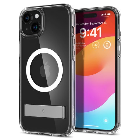 ETUI ULTRA HYBRID S MAGSAFE Z PODSTAWKĄ DO IPHONE 15 PRZEZROCZYSTE ETUI ULTRA HYBRID S MAGSAFE Z PODSTAWKĄ DO IPHONE 15 PRZEZROCZYSTE
