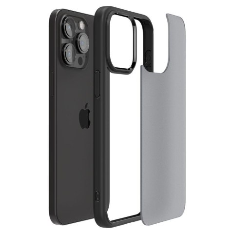 ETUI ULTRA HYBRID NA IPHONE 15 PRO MAX PRZEZROCZYSTO-CZARNE ETUI ULTRA HYBRID NA IPHONE 15 PRO MAX PRZEZROCZYSTO-CZARNE