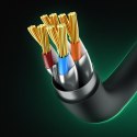 KABEL SIECIOWY LAN RJ45 ETHERNET HIGH SPEED CAT.8 40GBPS 15M CZARNY