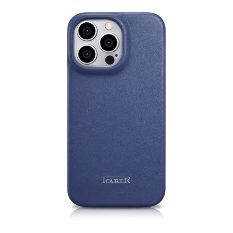 SKÓRZANE ETUI IPHONE 14 PRO Z KLAPKĄ MAGNETYCZNE MAGSAFE CE PREMIUM LEATHER GRANATOWY SKÓRZANE ETUI IPHONE 14 PRO Z KLAPKĄ MAGNETYCZNE MAGSAFE CE PREMIUM LEATHER GRANATOWY