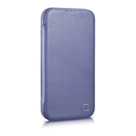 SKÓRZANE ETUI IPHONE 14 PRO Z KLAPKĄ MAGNETYCZNE MAGSAFE CE PREMIUM LEATHER JASNO FIOLETOWY SKÓRZANE ETUI IPHONE 14 PRO Z KLAPKĄ MAGNETYCZNE MAGSAFE CE PREMIUM LEATHER JASNO FIOLETOWY