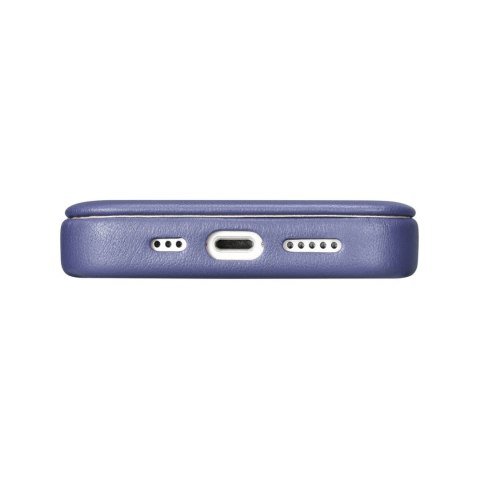 SKÓRZANE ETUI IPHONE 14 PRO Z KLAPKĄ MAGNETYCZNE MAGSAFE CE PREMIUM LEATHER JASNO FIOLETOWY SKÓRZANE ETUI IPHONE 14 PRO Z KLAPKĄ MAGNETYCZNE MAGSAFE CE PREMIUM LEATHER JASNO FIOLETOWY