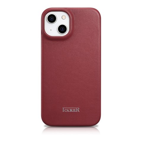 SKÓRZANE ETUI IPHONE 14 Z KLAPKĄ MAGNETYCZNE MAGSAFE CE PREMIUM LEATHER BORDOWY SKÓRZANE ETUI IPHONE 14 Z KLAPKĄ MAGNETYCZNE MAGSAFE CE PREMIUM LEATHER BORDOWY