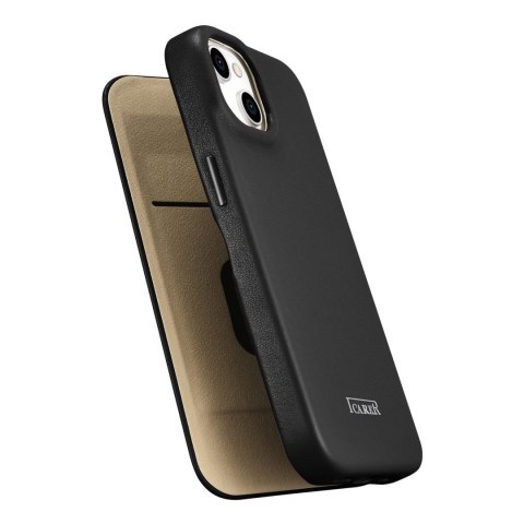 SKÓRZANE ETUI IPHONE 14 Z KLAPKĄ MAGNETYCZNE MAGSAFE CE PREMIUM LEATHER CZARNY SKÓRZANE ETUI IPHONE 14 Z KLAPKĄ MAGNETYCZNE MAGSAFE CE PREMIUM LEATHER CZARNY