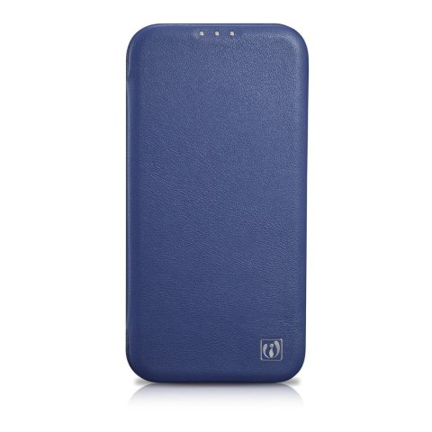 SKÓRZANE ETUI IPHONE 14 Z KLAPKĄ MAGNETYCZNE MAGSAFE CE PREMIUM LEATHER GRANATOWY SKÓRZANE ETUI IPHONE 14 Z KLAPKĄ MAGNETYCZNE MAGSAFE CE PREMIUM LEATHER GRANATOWY