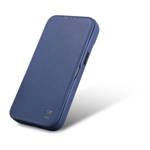 SKÓRZANE ETUI IPHONE 14 Z KLAPKĄ MAGNETYCZNE MAGSAFE CE PREMIUM LEATHER GRANATOWY SKÓRZANE ETUI IPHONE 14 Z KLAPKĄ MAGNETYCZNE MAGSAFE CE PREMIUM LEATHER GRANATOWY