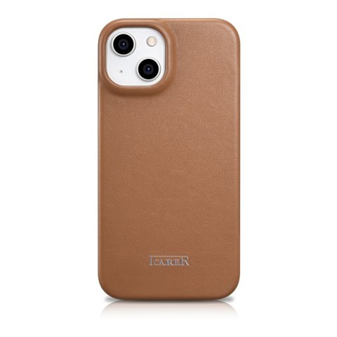 SKÓRZANE ETUI IPHONE 14 Z KLAPKĄ MAGNETYCZNE MAGSAFE CE PREMIUM LEATHER JASNY BRĄZ SKÓRZANE ETUI IPHONE 14 Z KLAPKĄ MAGNETYCZNE MAGSAFE CE PREMIUM LEATHER JASNY BRĄZ