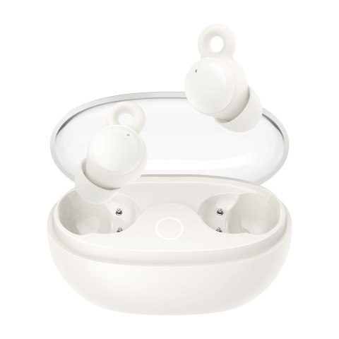 BEZPRZEWODOWE SŁUCHAWKI DOUSZNE BLUETOOTH JR-TS3 BIAŁY BEZPRZEWODOWE SŁUCHAWKI DOUSZNE BLUETOOTH JR-TS3 BIAŁY