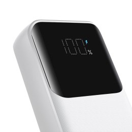 MINI POWERBANK 10000MAH Z WBUDOWANYMI KABLAMI JR-PBC06 30W BIAŁY