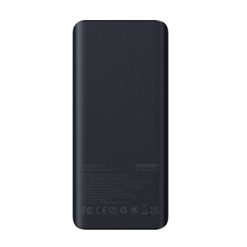 POWERBANK Z LATARKĄ 30W 20000MAH + KABEL USB-A - USB-C 25CM CZARNY POWERBANK Z LATARKĄ 30W 20000MAH + KABEL USB-A - USB-C 25CM CZARNY