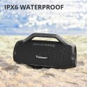 PRZENOŚNY GŁOŚNIK IMPREZOWY BANG MAX 130W BLUETOOTH 5.3 IPX6 CZARNY