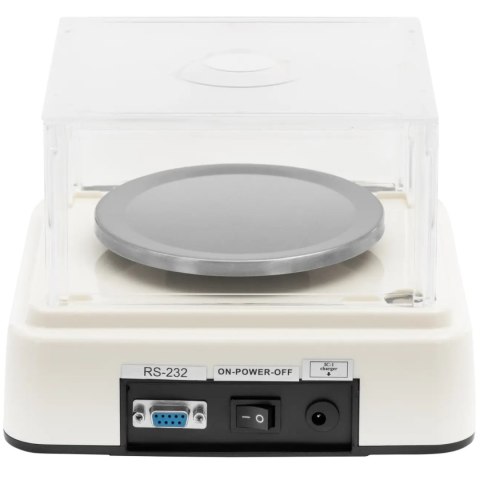 WAGA LABORATORYJNA ANALITYCZNA Z OSŁONĄ LCD RS232 500G / 0.01G WAGA LABORATORYJNA ANALITYCZNA Z OSŁONĄ LCD RS232 500G / 0.01G
