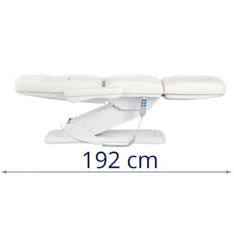 FOTEL KOSMETYCZNY DO MASAŻU TATUAŻU SPA 150 KG BITONTO - BIAŁY FOTEL KOSMETYCZNY DO MASAŻU TATUAŻU SPA 150 KG BITONTO - BIAŁY