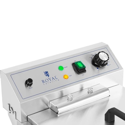 FRYTOWNICA ELEKTRYCZNA WOLNOSTOJĄCA Z SZAFKĄ 400 V 5000 W 13 L FRYTOWNICA ELEKTRYCZNA WOLNOSTOJĄCA Z SZAFKĄ 400 V 5000 W 13 L