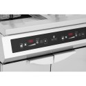FRYTOWNICA INDUKCYJNA PODWÓJNA Z SZAFKĄ 2 X 30 L 60-190 C 380 V 20000 W