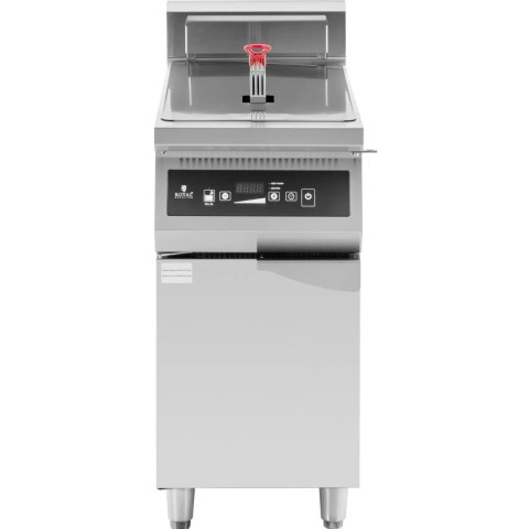 FRYTOWNICA INDUKCYJNA WOLNOSTOJĄCA Z SZAFKĄ 30 L 60-190 C 380 V 10000 W FRYTOWNICA INDUKCYJNA WOLNOSTOJĄCA Z SZAFKĄ 30 L 60-190 C 380 V 10000 W
