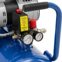KOMPRESOR BEZOLEJOWY SPRĘŻARKA POWIETRZA 50 L 8 BAR 2 X 750 W