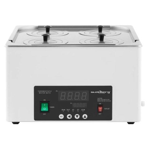 ŁAŹNIA WODNA LABORATORYJNA 4 MIEJSCOWA 5-100C 14.6 L ŁAŹNIA WODNA LABORATORYJNA 4 MIEJSCOWA 5-100C 14.6 L
