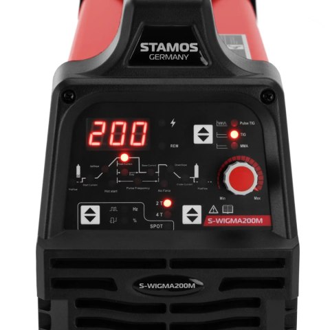 SPAWARKA TIG MMA HOT START PULSE ARC-FORCE LED 200 A SPAWARKA TIG MMA HOT START PULSE ARC-FORCE LED 200 A