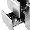 STÓŁ CHŁODNICZY Z BLATEM ROBOCZYM 2 KOMORY 2 SZUFLADY -2-10 C 417 L 275 W