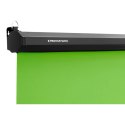 ZIELONE TŁO FOTOGRAFICZNE ROZWIJANE NA ŚCIANĘ SUFIT GREEN SCREEN 84'' 206 X 181 CM
