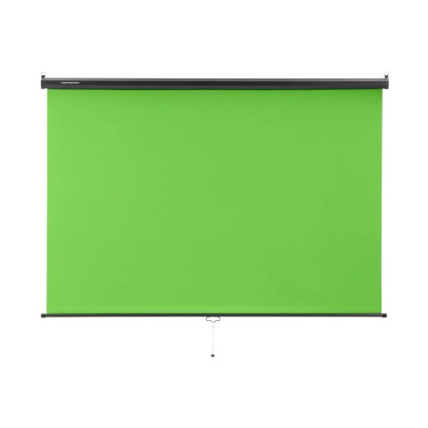 ZIELONE TŁO FOTOGRAFICZNE ROZWIJANE NA ŚCIANĘ SUFIT GREEN SCREEN 84'' 206 X 181 CM ZIELONE TŁO FOTOGRAFICZNE ROZWIJANE NA ŚCIANĘ SUFIT GREEN SCREEN 84'' 206 X 181 CM