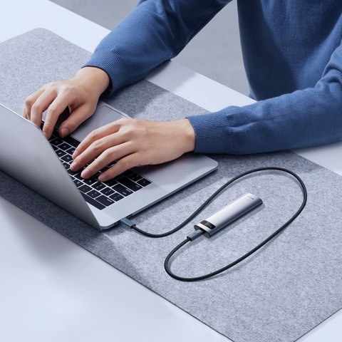KABEL PRZEWÓD USB-C - USB-C 240W PD 8K 60HZ 40GB/S 1M CZARNY KABEL PRZEWÓD USB-C - USB-C 240W PD 8K 60HZ 40GB/S 1M CZARNY