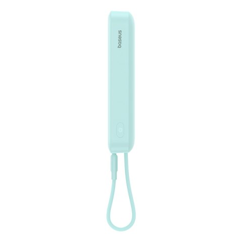 MINI POWERBANK MAGSAFE 10000MAH 20W Z KABLEM LIGHTNING DO IPHONE 0.3M NIEBIESKI MINI POWERBANK MAGSAFE 10000MAH 20W Z KABLEM LIGHTNING DO IPHONE 0.3M NIEBIESKI