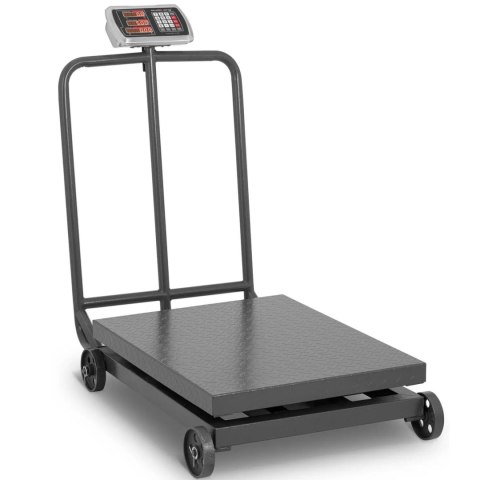 WAGA PLATFORMOWA PRZEMYSŁOWA NA KÓŁKACH LED 1000 KG / 200 G WAGA PLATFORMOWA PRZEMYSŁOWA NA KÓŁKACH LED 1000 KG / 200 G