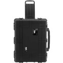 WALIZKA TRANSPORTOWA OCHRONNA NA KÓŁKACH Z WYSUWANĄ RĄCZKĄ 79 X 59.5 X 36.5 CM 123 L