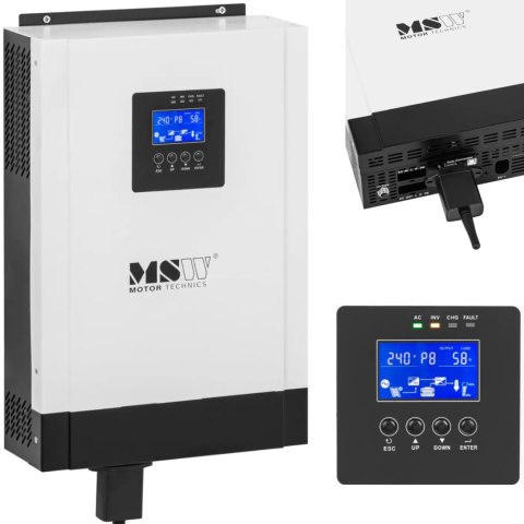 FALOWNIK INWERTER SOLARNY MPPT OFF-GRID DO FOTOWOLTAIKI LCD 5000 W FALOWNIK INWERTER SOLARNY MPPT OFF-GRID DO FOTOWOLTAIKI LCD 5000 W