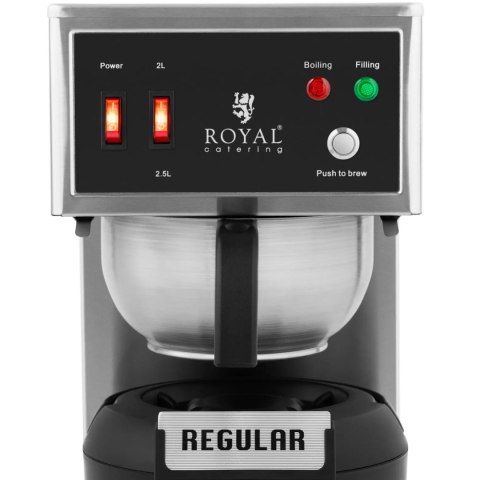 EKSPRES DO KAWY PRZELEWOWY Z POJEMNIKIEM TERMICZNYM Z KRANEM 2.5 L 1900 W EKSPRES DO KAWY PRZELEWOWY Z POJEMNIKIEM TERMICZNYM Z KRANEM 2.5 L 1900 W