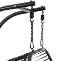 FOTEL KOSZ WISZĄCY OGRODOWY HUŚTAWKA DWUOSOBOWA DO 200 KG