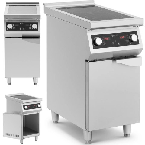 KUCHNIA INDUKCYJNA 2 PALNIKOWA WOLNOSTOJĄCA Z SZAFKĄ 400 V 8500 W KUCHNIA INDUKCYJNA 2 PALNIKOWA WOLNOSTOJĄCA Z SZAFKĄ 400 V 8500 W