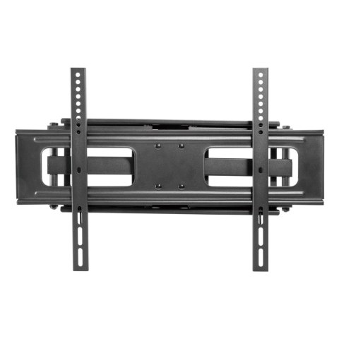 UCHWYT ŚCIENNY UCHYLNY DO MONITORA VESA DO 20 KG CZARNY UCHWYT ŚCIENNY UCHYLNY DO MONITORA VESA DO 20 KG CZARNY