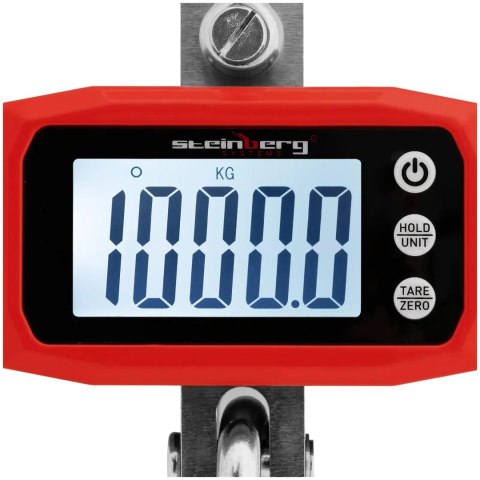 WAGA HAKOWA PODWIESZANA MAGAZYNOWA LCD 1000 KG / 100 G WAGA HAKOWA PODWIESZANA MAGAZYNOWA LCD 1000 KG / 100 G