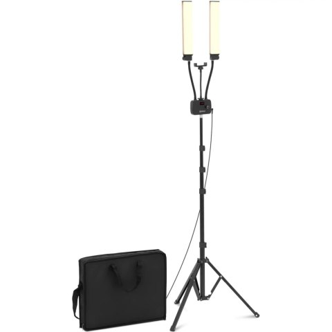 LAMPA KOSMETYCZNA DO MAKIJAŻU RZĘS Z UCHWYTEM NA SMARTFON LED 3200 - 5600 K 40 W LAMPA KOSMETYCZNA DO MAKIJAŻU RZĘS Z UCHWYTEM NA SMARTFON LED 3200 - 5600 K 40 W