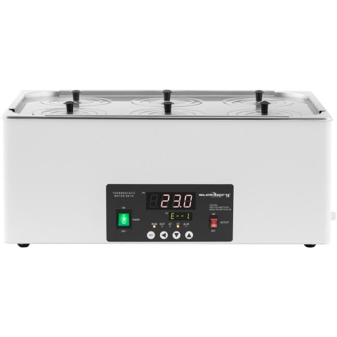 ŁAŹNIA WODNA LABORATORYJNA 6 MIEJSCOWA 5-100C 22.5 L ŁAŹNIA WODNA LABORATORYJNA 6 MIEJSCOWA 5-100C 22.5 L