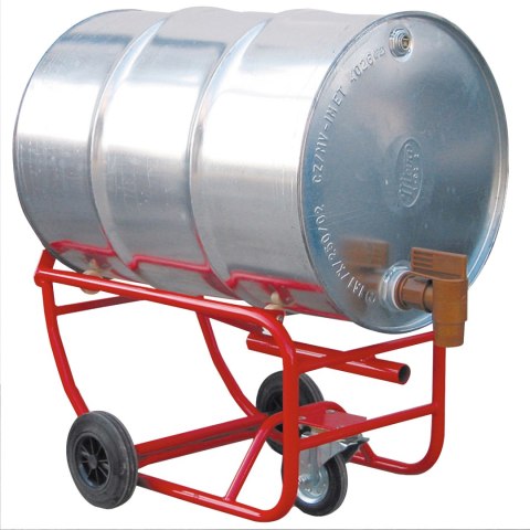 WÓZEK DO BECZEK + STOJAK NA BECZKI 200L WÓZEK DO BECZEK + STOJAK NA BECZKI 200L