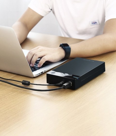 Kieszeń obudowa na dysk HDD SATA 3.5'' USB 3.0 - czarny Kieszeń obudowa na dysk HDD SATA 3.5'' USB 3.0 - czarny