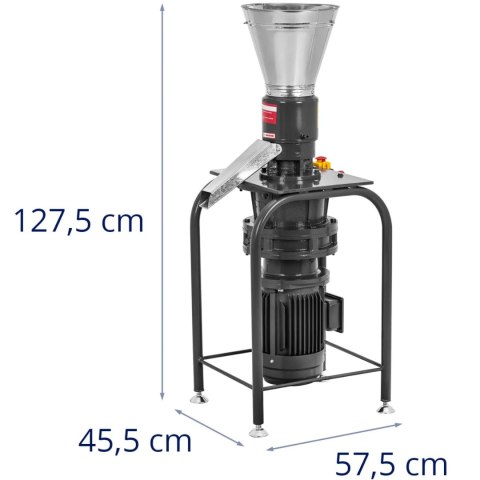 Peleciarka prasa do produkcji pelletu trocin paszy śr. 150 mm 100 kg/h 4000 W Peleciarka prasa do produkcji pelletu trocin paszy śr. 150 mm 100 kg/h 4000 W