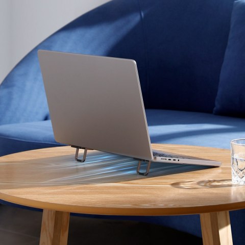 Podstawki nóżki do laptopa przyklejane składane 2szt. szary Podstawki nóżki do laptopa przyklejane składane 2szt. szary
