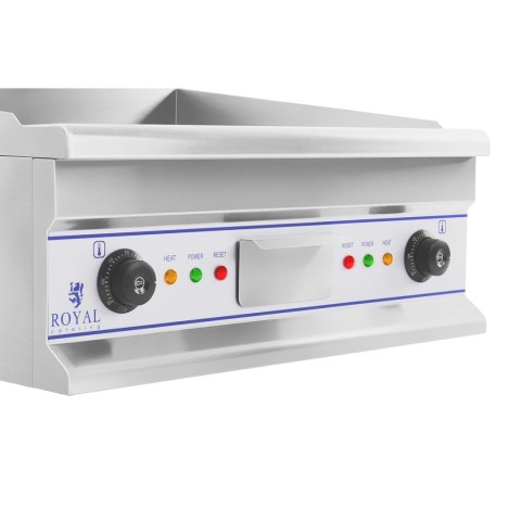 GŁADKA PŁYTA GRILLOWA GRILL ELEKTRYCZNY DO SMAŻENIA 60CM 400V ROYAL CATERING RCG 60S GŁADKA PŁYTA GRILLOWA GRILL ELEKTRYCZNY DO SMAŻENIA 60CM 400V ROYAL CATERING RCG 60S