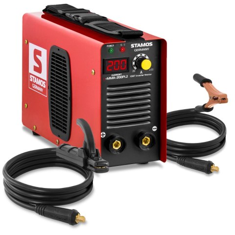 KOMPAKTOWA NIEZAWODNA SPAWARKA MMA IGBT HOT START 200A 230V S-MMA-200PI.2 KOMPAKTOWA NIEZAWODNA SPAWARKA MMA IGBT HOT START 200A 230V S-MMA-200PI.2