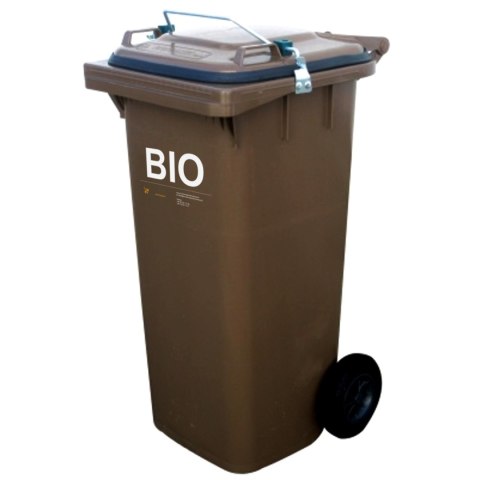 KOSZ POJEMNIK KUBEŁ GASTRO ZE SZCZELNĄ POKRYWĄ NA ŚMIECI ODPADY BIO SPOŻYWCZE - BRĄZOWY 240L KOSZ POJEMNIK KUBEŁ GASTRO ZE SZCZELNĄ POKRYWĄ NA ŚMIECI ODPADY BIO SPOŻYWCZE - BRĄZOWY 240L