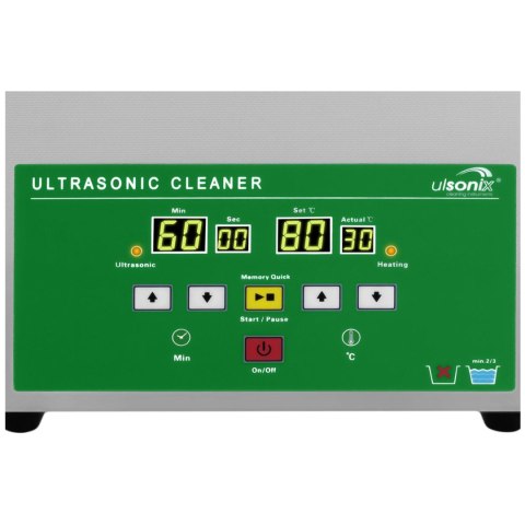MYJKA WANNA OCZYSZCZACZ ULTRADŹWIĘKOWY 3L ULSONIX PROCLEAN 3.0 ECO MYJKA WANNA OCZYSZCZACZ ULTRADŹWIĘKOWY 3L ULSONIX PROCLEAN 3.0 ECO