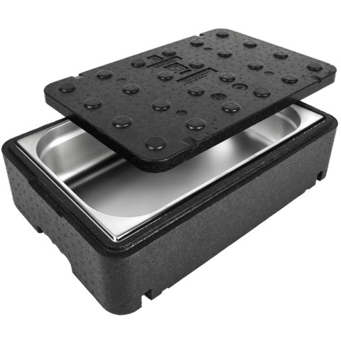 TERMOBOX PUDEŁKO TERMOS POJEMNIK TERMICZNY Z POKRYWKĄ DO ŻYWNOŚCI LEKÓW 600X400X166MM 23L GN1/1 ARPACK TERMOBOX PUDEŁKO TERMOS POJEMNIK TERMICZNY Z POKRYWKĄ DO ŻYWNOŚCI LEKÓW 600X400X166MM 23L GN1/1 ARPACK